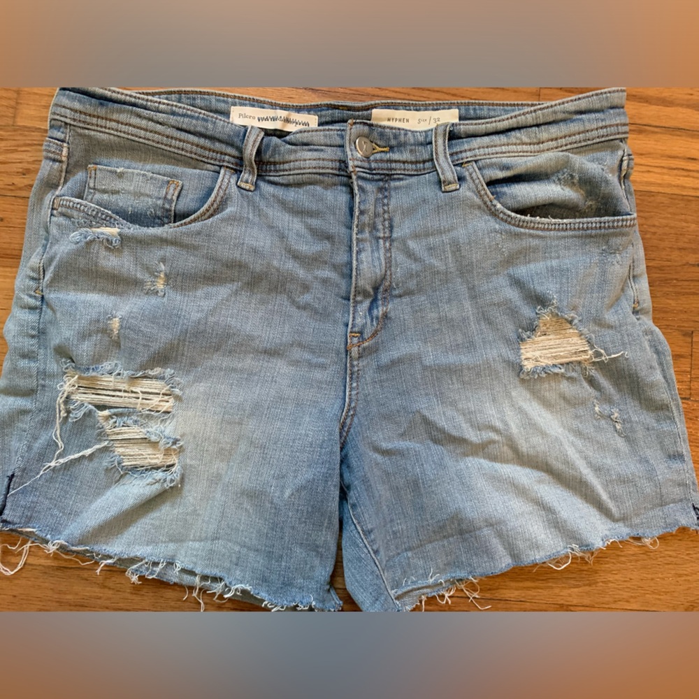 Pilco for Anthropologie Hyphen Jean Shorts - Size 32